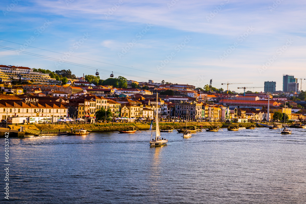Les quais de Gaia et le Douro à Porto
