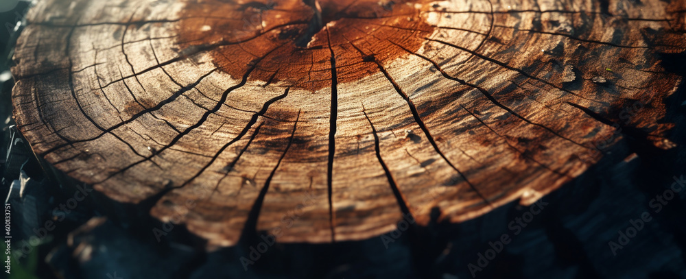 Wood trunk texture