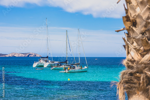 Photos Ibiza beaches with beautiful turquoise waters