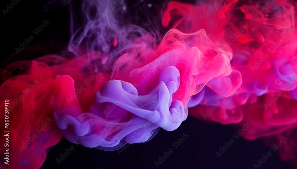 professional smoke background. High quality Generative AI