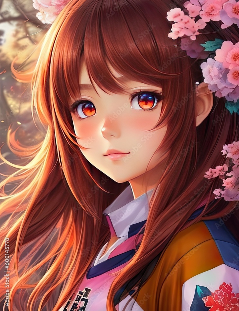 The most cutest Waifu | Cute Anime Girl | Gorgeous anime girl portrait ...