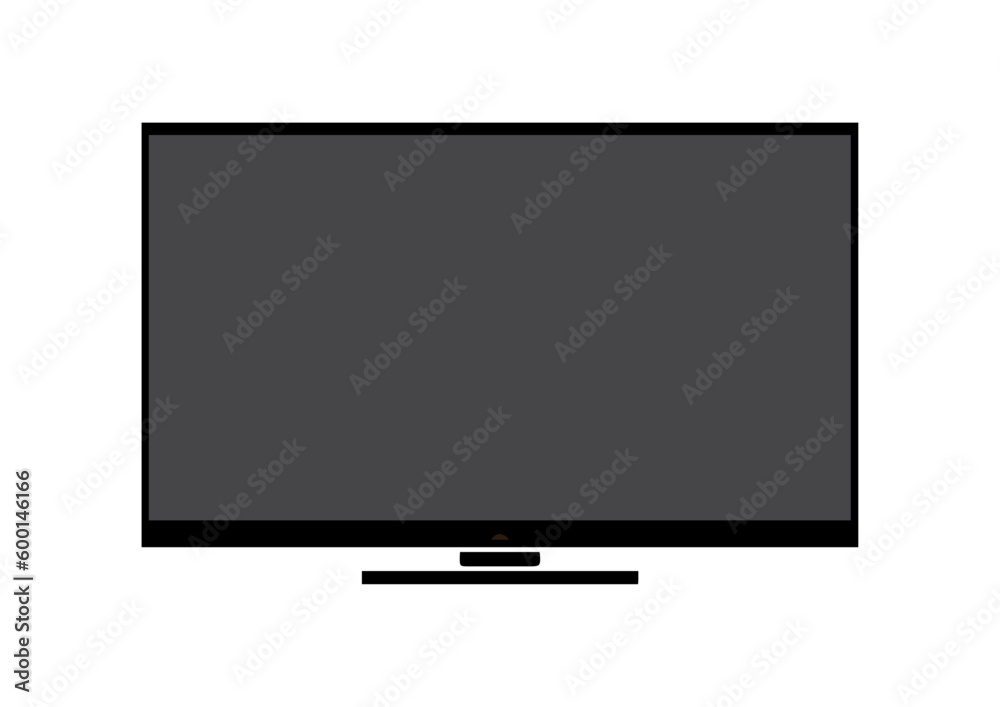 vector television, led television technology equipment drawing