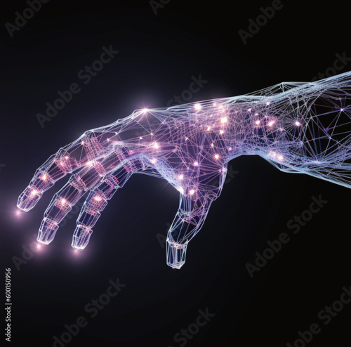 robotic hand, futuristic inspiration, cyborg, artificial intelligence