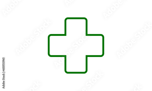 Medical logo, cross logo, medical center logo, health symbols