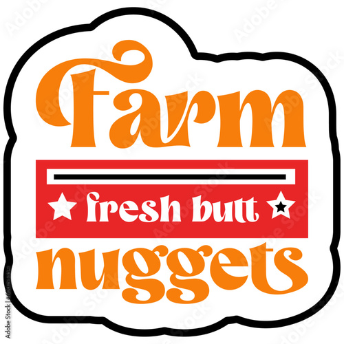 Retro farmhouse T-shirt Design, Vector