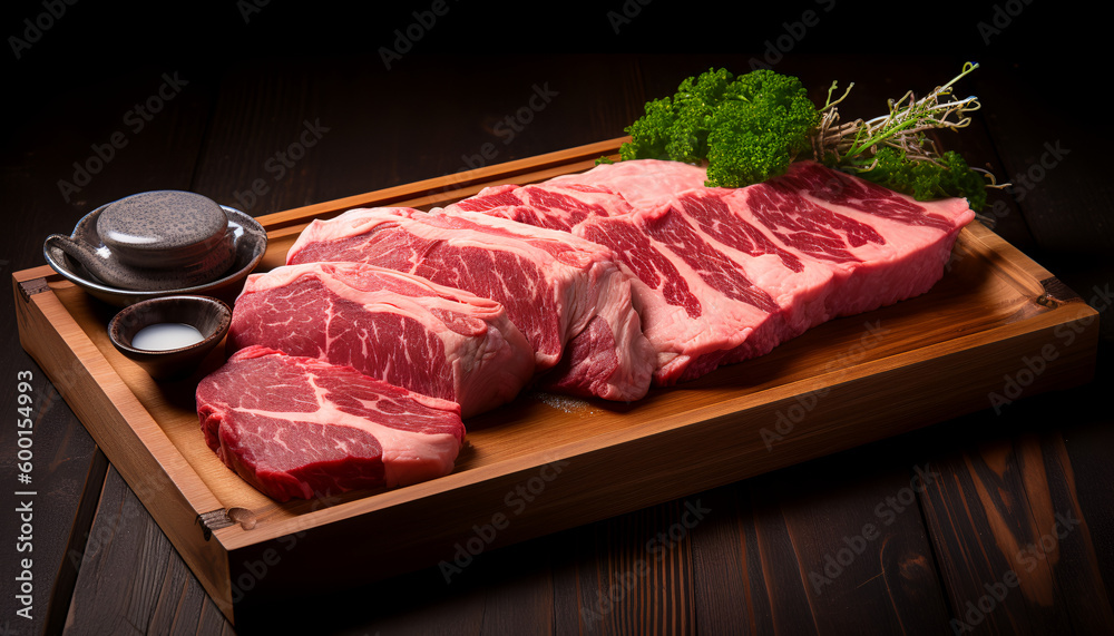 Indulge in the luxurious taste of Premium Shabu Set WAGYU BEEF a highend Japanese hot pot