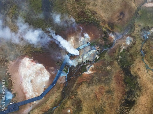 Hveradalir Geothermal Area, Islandia
