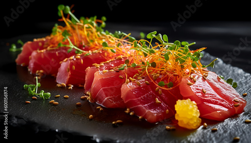 Discover the Perfect Balance of Freshness and Umami in Our Yellowfin Tuna Sashimi