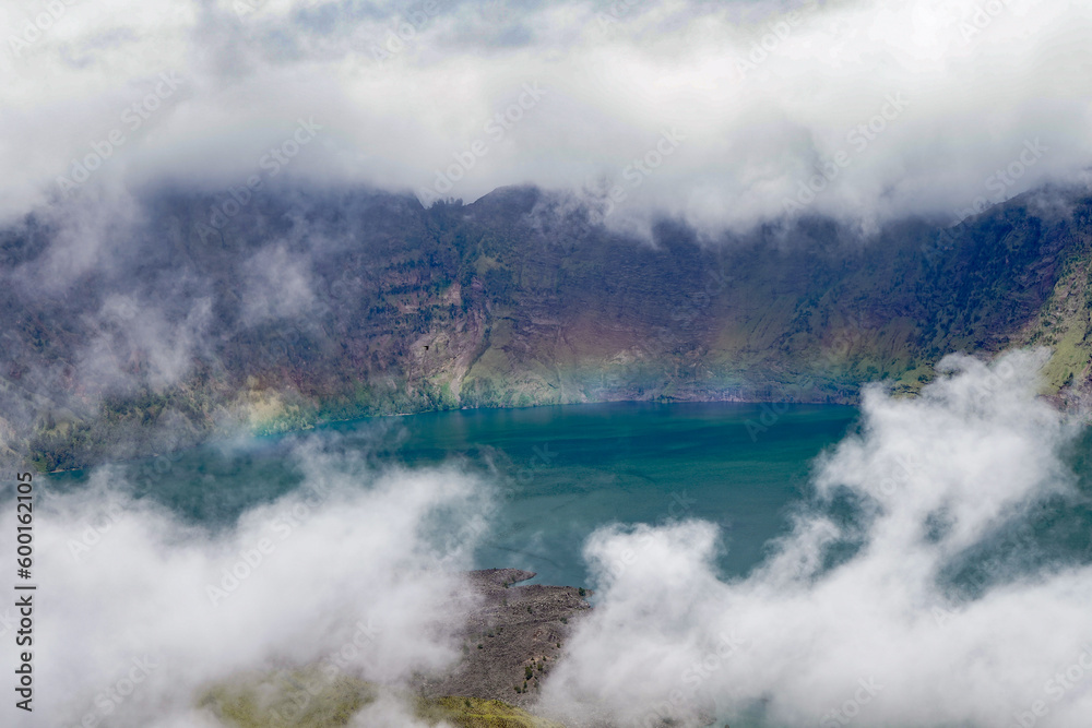 Fototapeta premium fog over the mountains