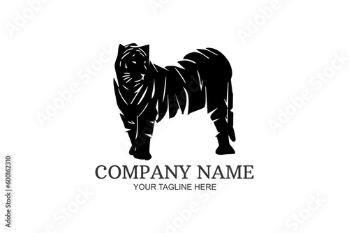 Tiger head logo vector illustration.Suitable for business company, modern company, etc. © Yuniar20