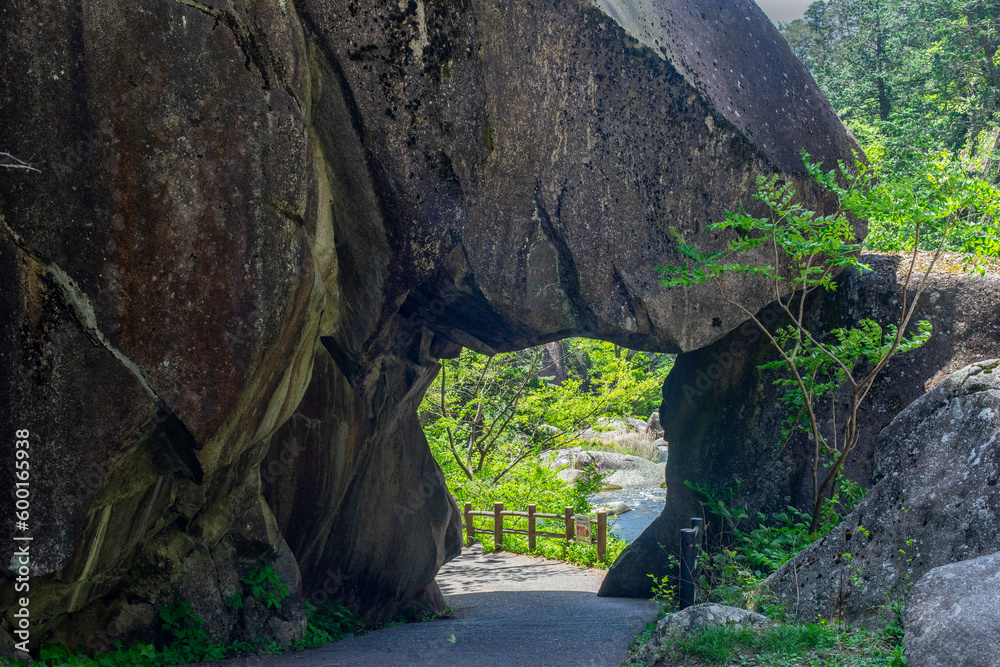 昇仙峡の石門