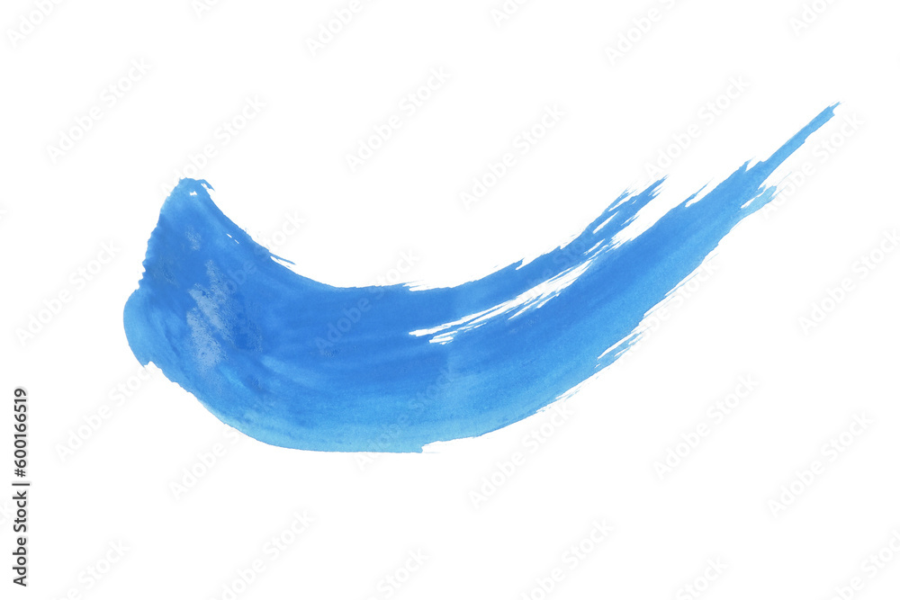 Blue watercolor blush on transparent background. art and watercolor paint concept. Blue watercolor blush on transparent background. art and watercolor paint concept.