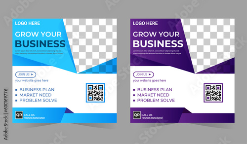 professional business post design. social media post design