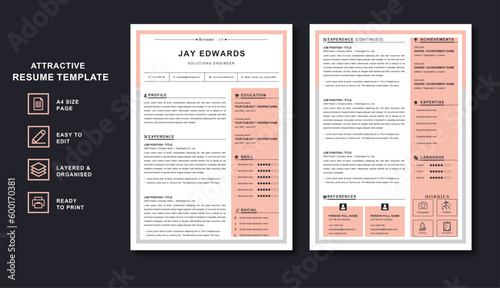 Best Resume Template - Stand Out in the Job Market with Our Professional Design