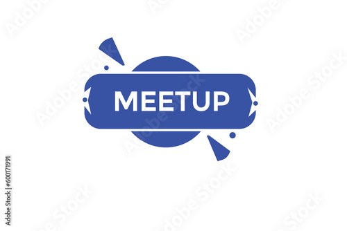 meetup vectors.sign label bubble speech meetup