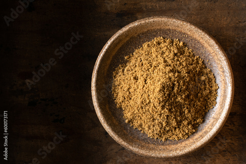 Ground Cumin in a Bowl