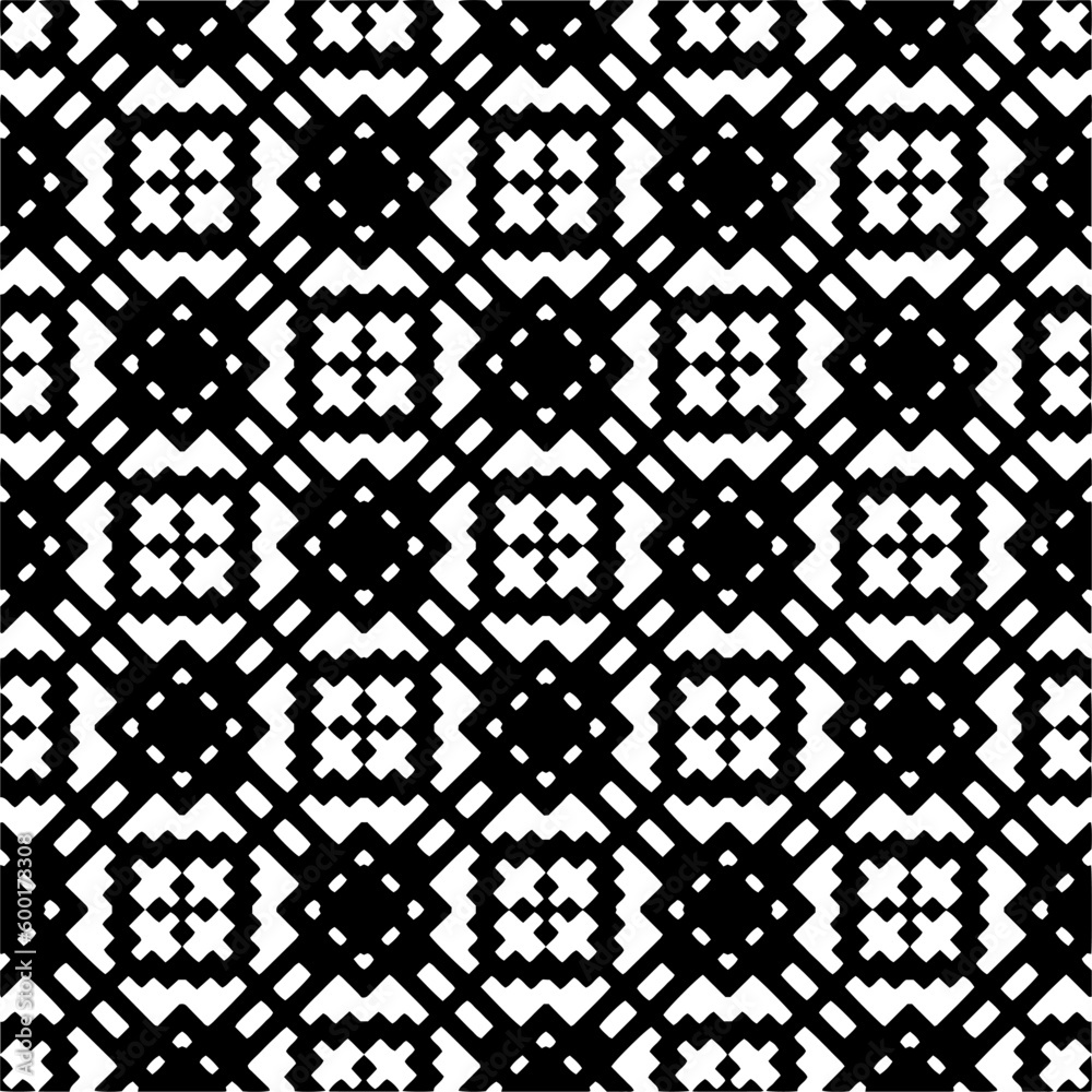Abstract seamless monochrome pattern on white background for coloring. Design for banner, card, invitation, postcard, textile, fabric, wrapping paper, coloring book. Abstract seamless monochrome pattern on white background for coloring. Design for banner, card, invitation, postcard, textile, fabric, wrapping paper, coloring book.