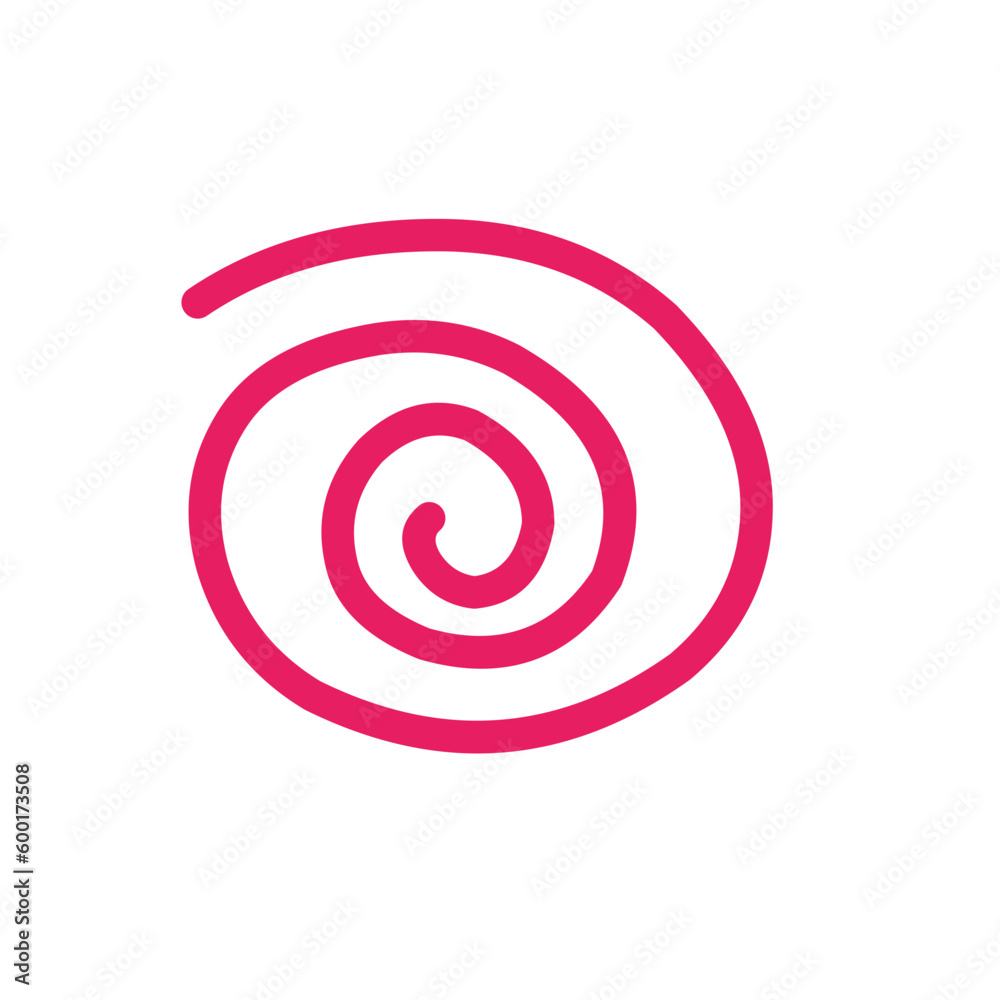 Abstract Spiral Line Abstract Spiral Line