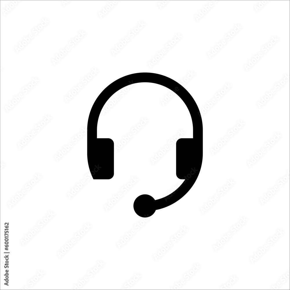 Help and support icon set. Сollection of simple linear web icon on white background Help and support icon set. Сollection of simple linear web icon on white background