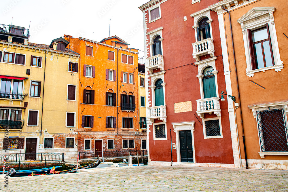 Venice in Italy and venetian landscapes