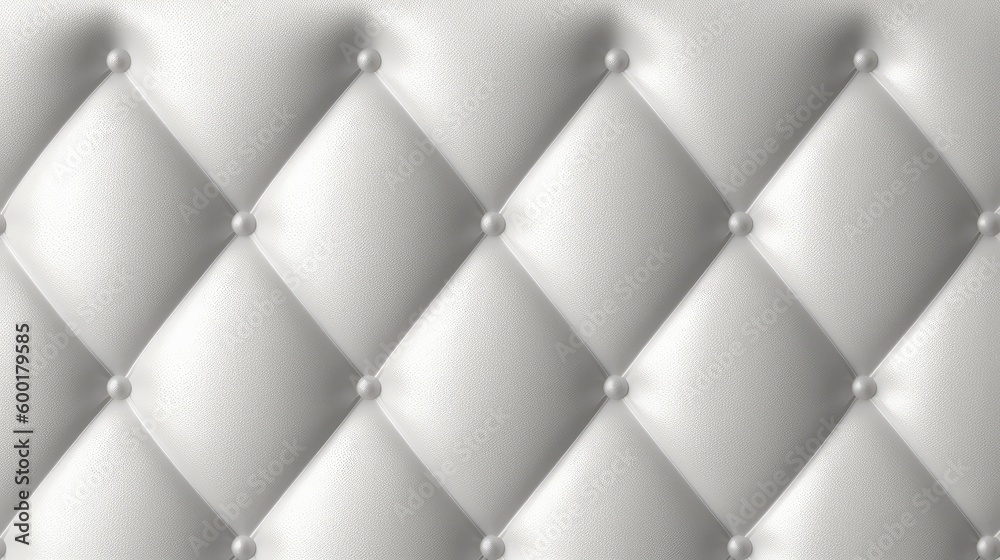 Close-up of a seamless white leather texture for a luxurious background, generative ai Close-up of a seamless white leather texture for a luxurious background, generative ai