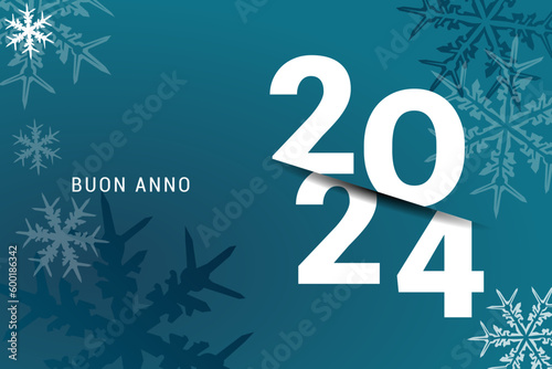 felice anno nuovo - buon anno 2024