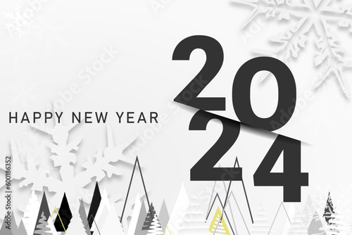 2024 - happy new year - best wishes 2024 background