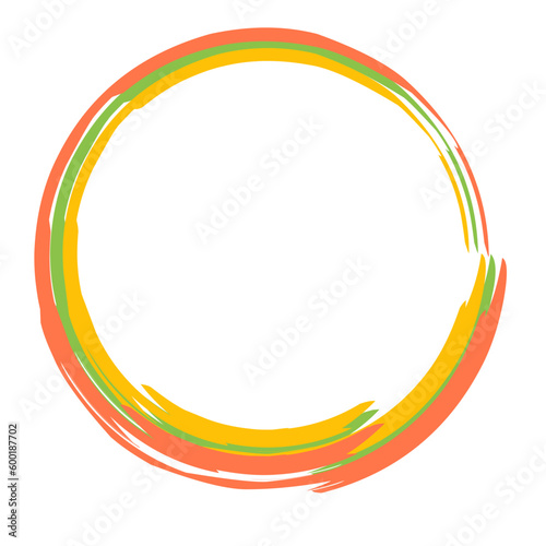 Abstract Color circle vector