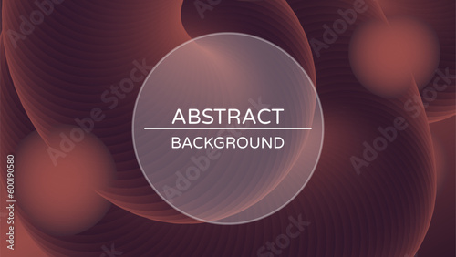 Abstract geometric vector background with 3d twisted liquid shape. Fluid shapes composition. Colorful design template for presentations, webinars, mobile devices, branding.