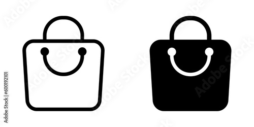 Shopping Bag icon. sign for mobile concept and web design. vector illustration