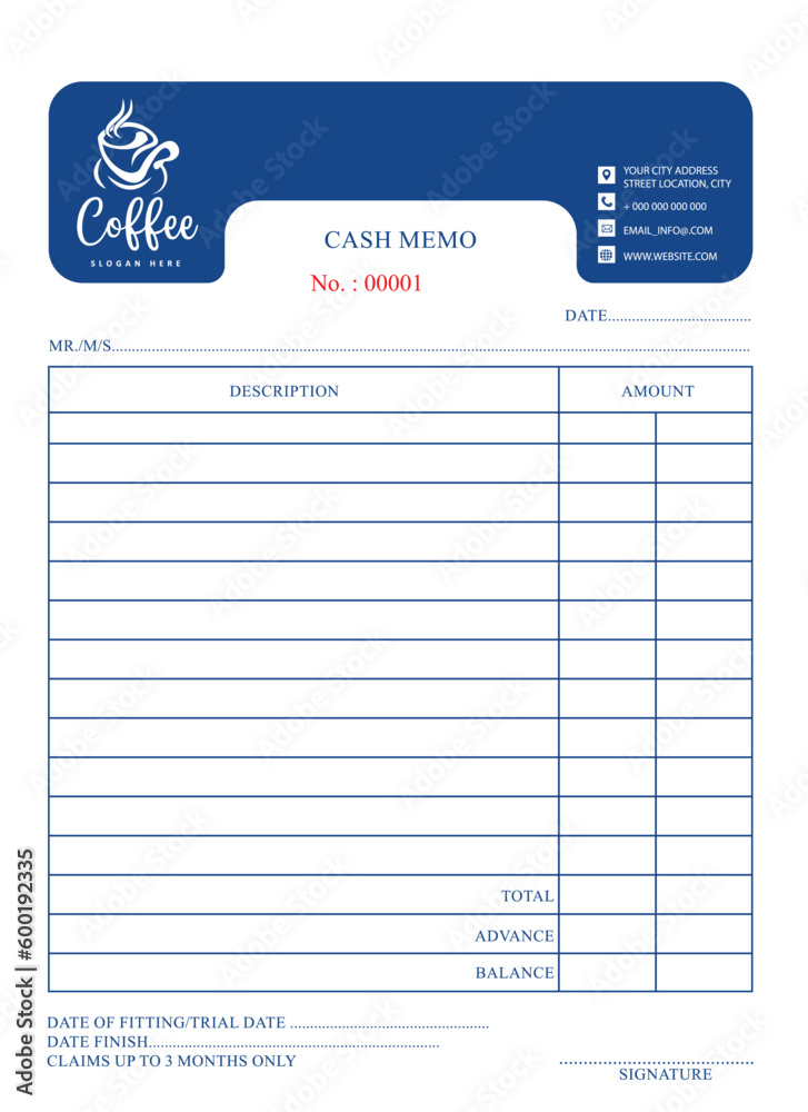 NCR Book Royalty free Vector design