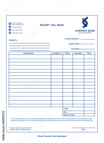 NCR Book Royalty free Vector design