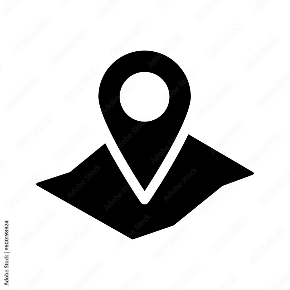 Maps icon. sign for mobile concept and web design. vector illustration Maps icon. sign for mobile concept and web design. vector illustration