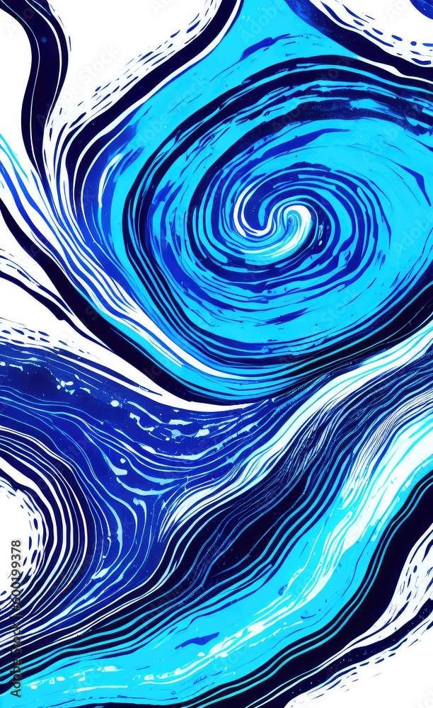 abstract blue background created with Generative AI technology abstract blue background created with Generative AI technology