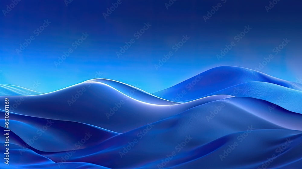 Abstract waves windows 11 blue background Abstract waves windows 11 blue background