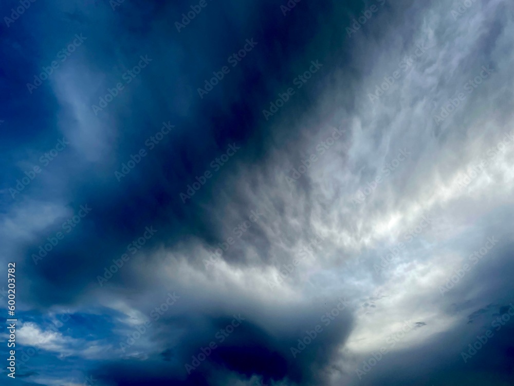 Obraz premium blue sky with clouds