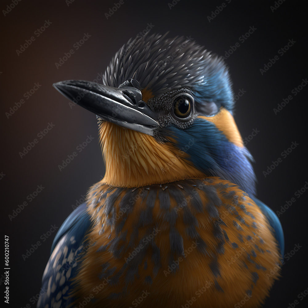 beautiful martin birds sitting branches Generative AI beautiful martin birds sitting branches Generative AI