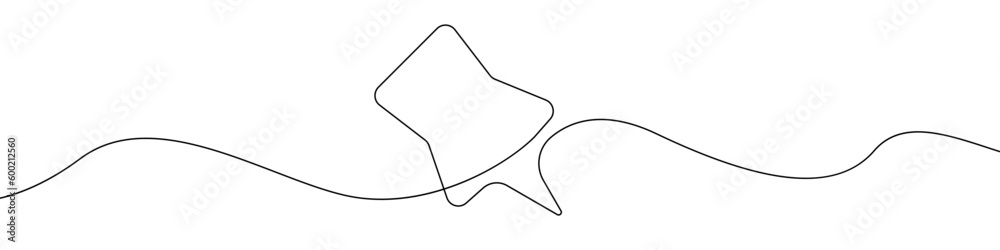 Pin sign line continuous drawing vector. One line Pins vector background. Pin icon. Continuous outline of Pins. Linear Pin design. Pin sign line continuous drawing vector. One line Pins vector background. Pin icon. Continuous outline of Pins. Linear Pin design.