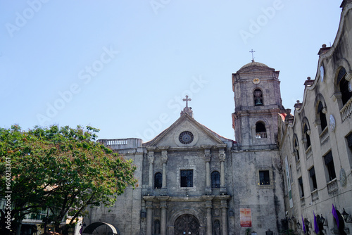 old christian church San Agustin in manila intramuros photo