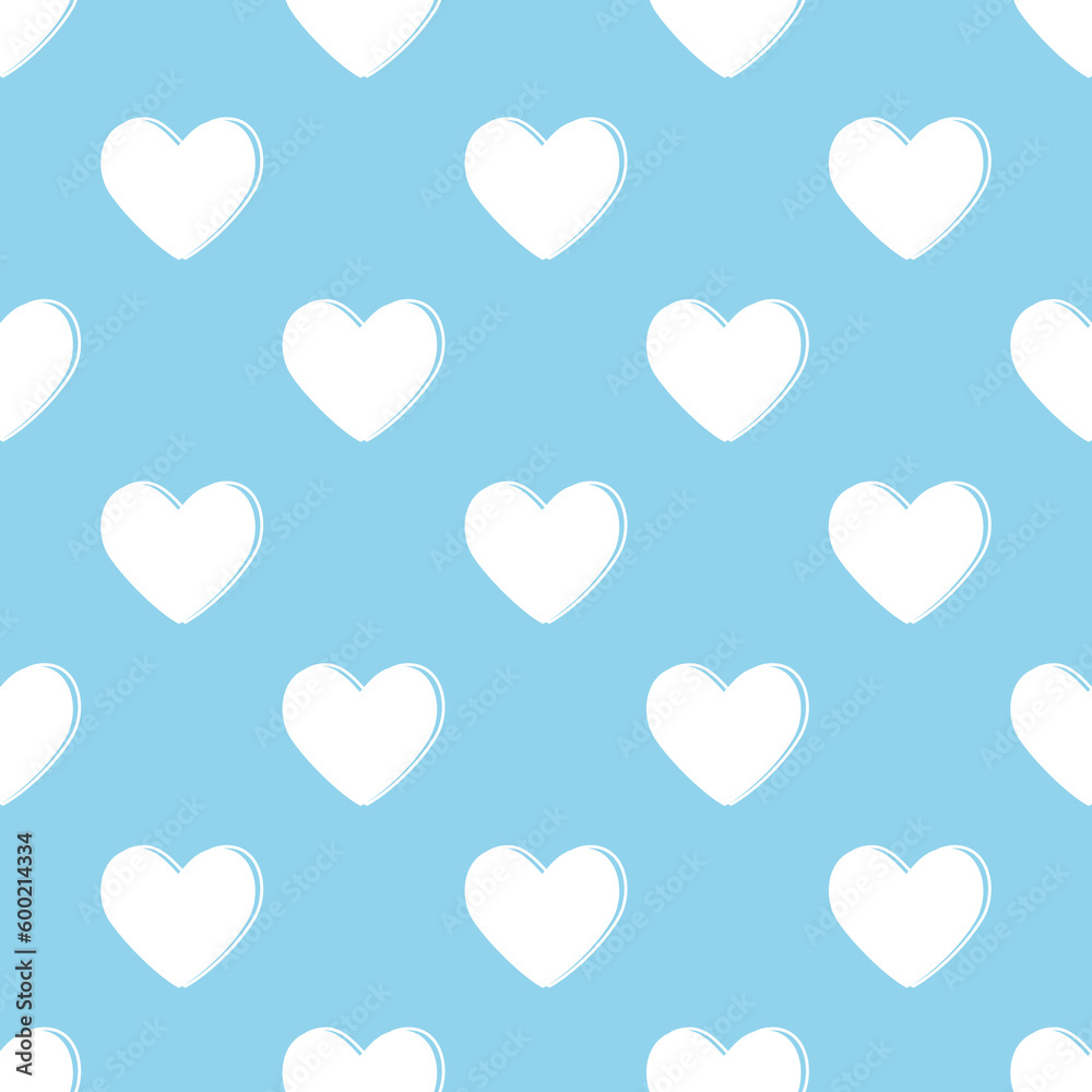 Seamless heart pattern background.Simple heart shape seamless pattern in diagonal arrangement. Love and romantic theme background. Seamless heart pattern background.Simple heart shape seamless pattern in diagonal arrangement. Love and romantic theme background.