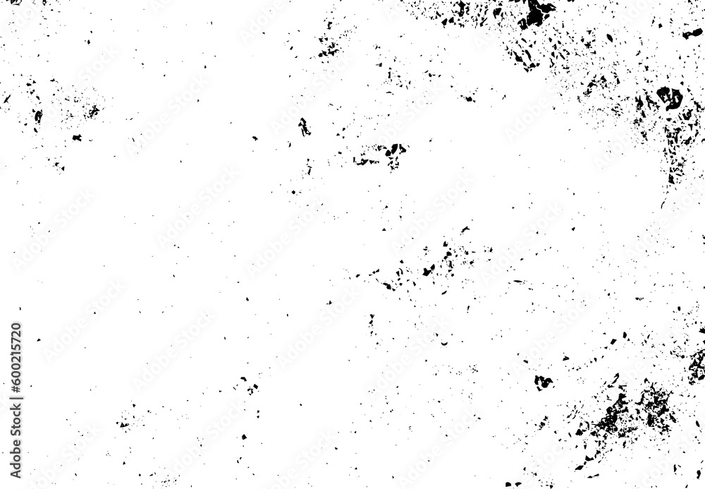 Obraz premium Rustic grunge texture with grain and stains. Abstract noise background. PNG graphic illustration with transparent background.
