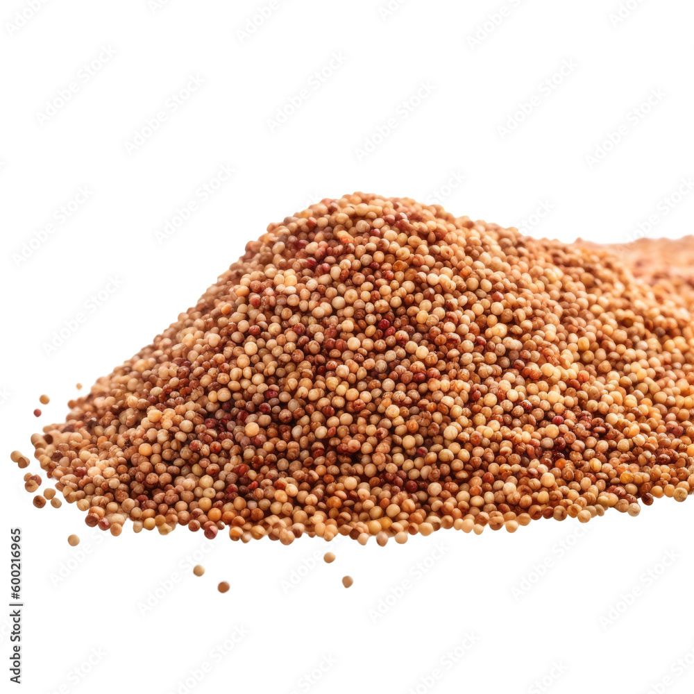 quinoa isolated on a transparent background, generative ai quinoa isolated on a transparent background, generative ai