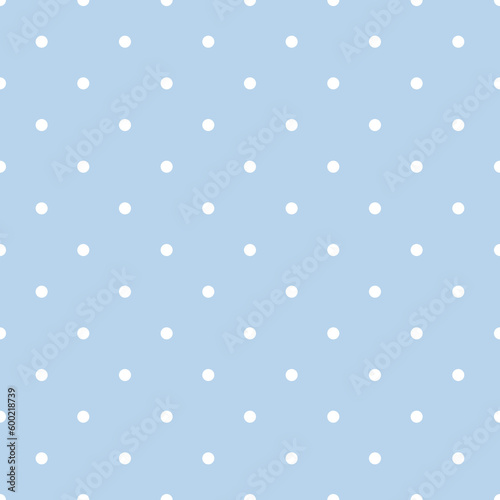 Cute sweet blue pattern or textures set with white polka dots on colorful seamless background for desktop or phone wallpaper.