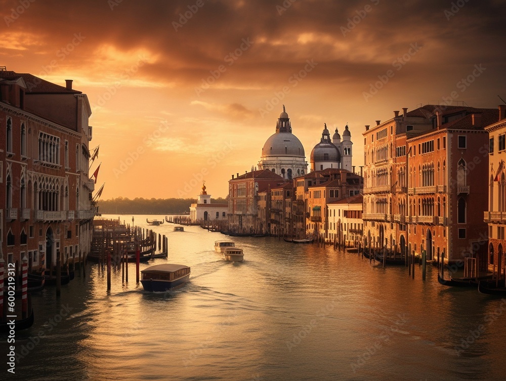 Venice's Enchanting Canals at Twilight
