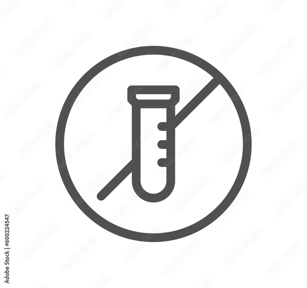 Allergen related icon outline and linear vector. Allergen related icon outline and linear vector.