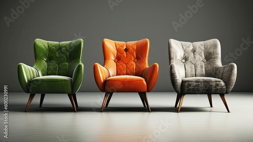 leather armchair © Interactify