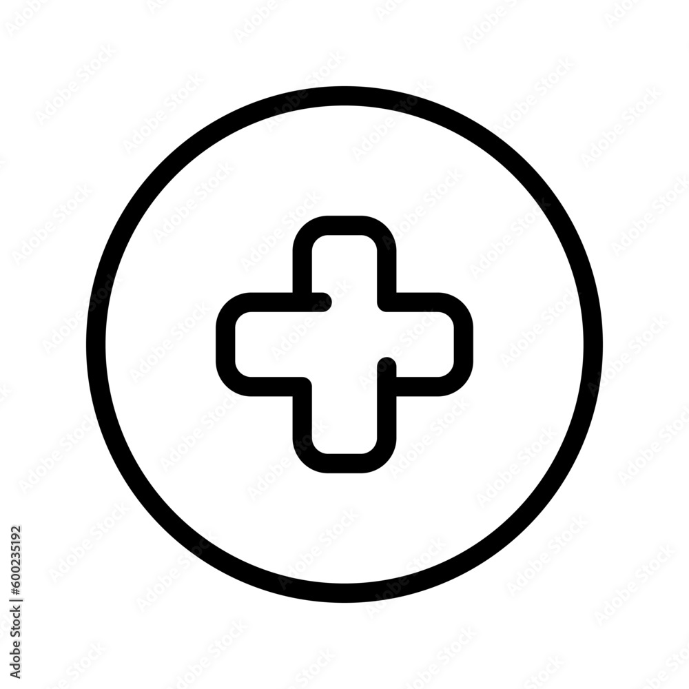 Plus icon. sign for mobile concept and web design. vector illustration Plus icon. sign for mobile concept and web design. vector illustration