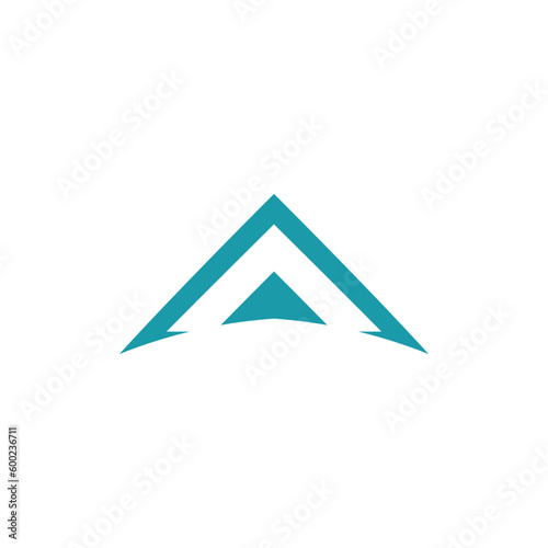 Modern creative letter A logotype Abstract business logo Creative dynamic logo