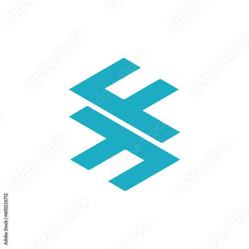 Free Download Modern creative letter FF logotype Abstract business logo Creative dynamic logo - GFXLoad