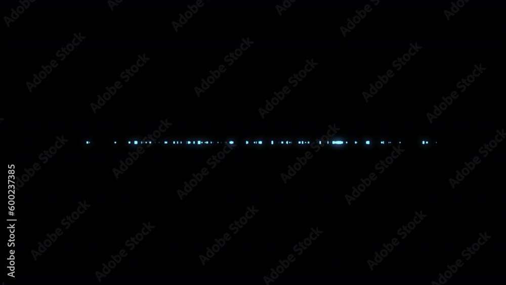 Progress Bar Small Square Blue Motion Graphics Loop Animation Background
